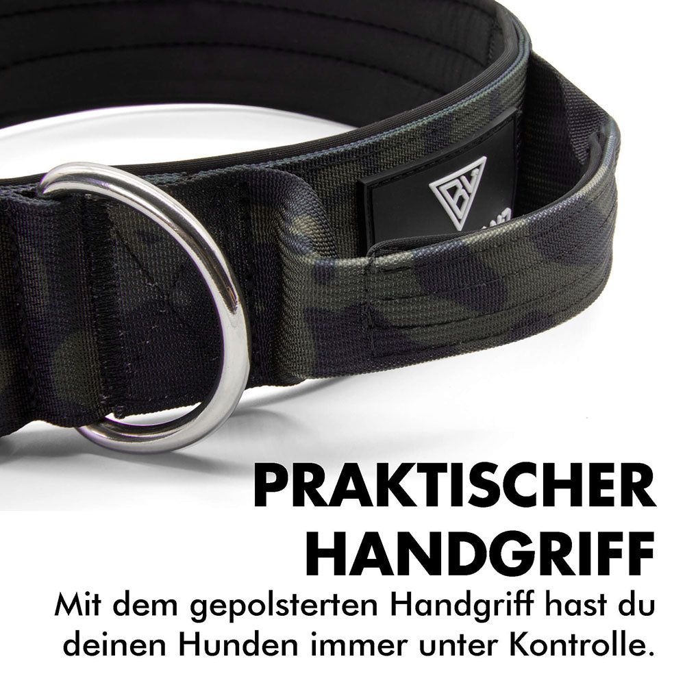 Hundehalsband mit gepolstertem Handgriff für optimale Kontrolle.